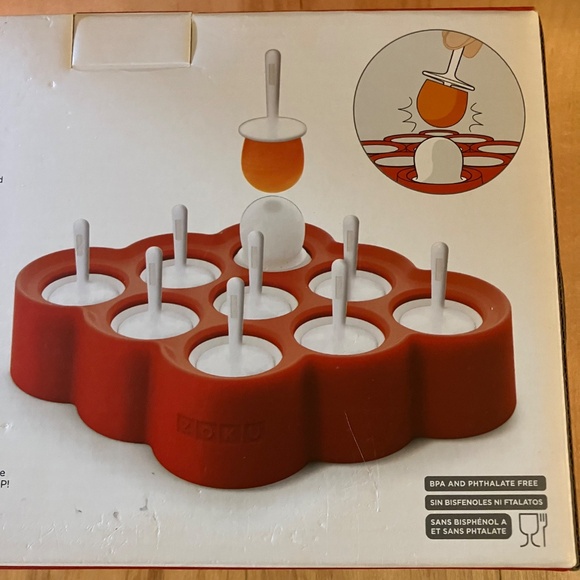 ZOKU Mini Pops Paletas Mold Set Makes 9 Pops! - Picture 5 of 7